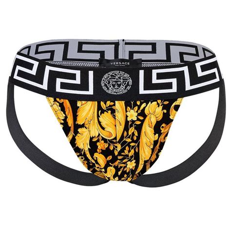 versace herren tanga|Versace men's loungewear.